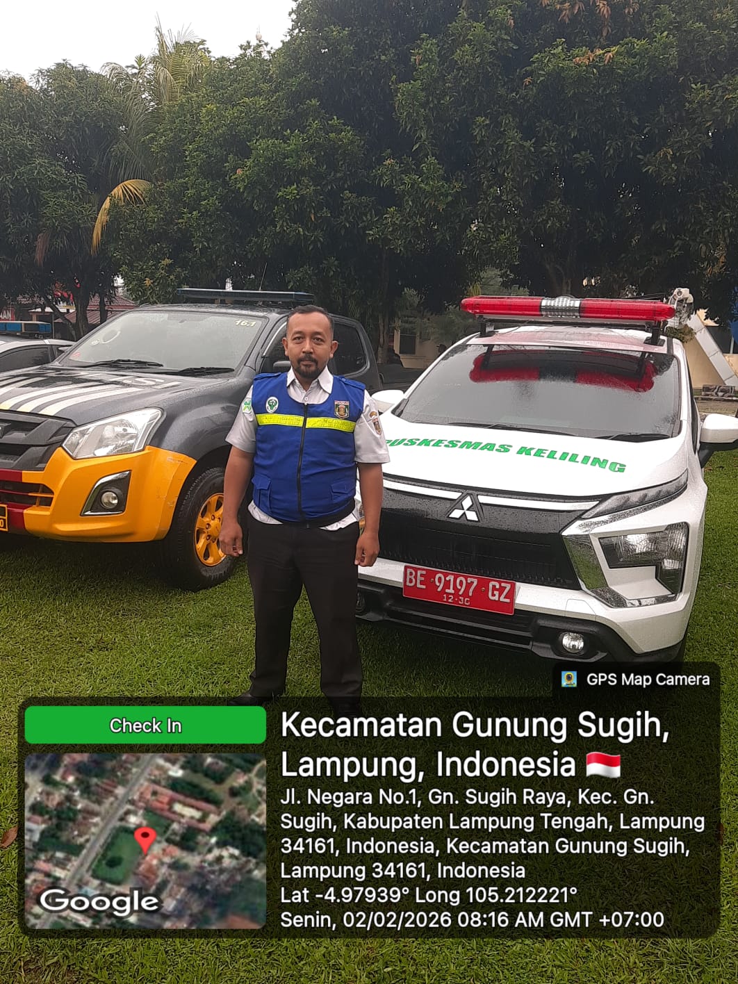 P3K GELAR PASUKAN OPRASI KRAKATAU